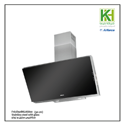 Show details for Airforce stainless steel and black Hood  Picture of Airforce stainless steel and black Hood